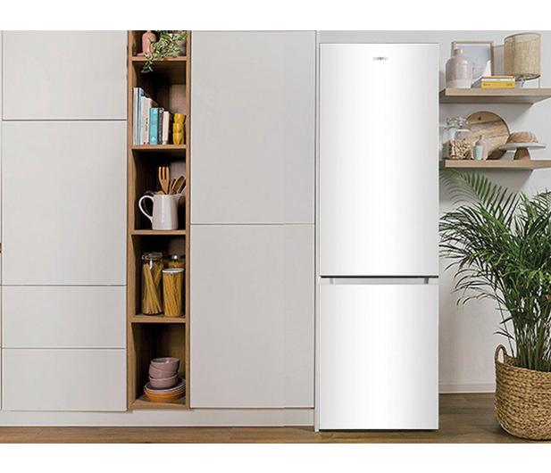 Lodówka Gorenje NRK6182PW4 No Frost 178,5cm Biała 292L - 1256546 - zdjęcie 4